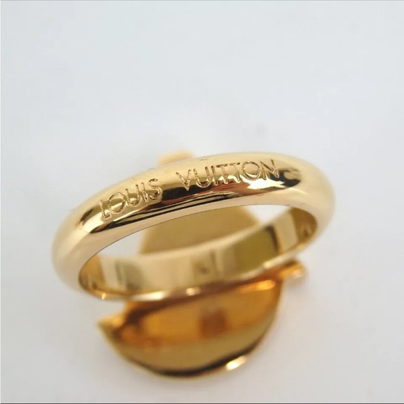 Authentic LOUIS VUITTON Berg Float Your Boat 2-piece set ring metal - Picture 6 of 13